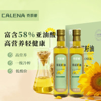 克莉娜 一级压榨 炒菜食用油葵花籽油500ml*2瓶