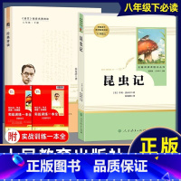 经典常谈+昆虫记 [正版]经典常谈+昆虫记朱自清 八年级下册初二语文课外阅读书籍南方出版社原版无删减初中阅读名著经典畅昆