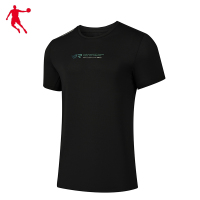 乔丹 短袖T恤衫 梭织T恤 衫男T恤 KHS13231422 男款 黑色 4XL码 件