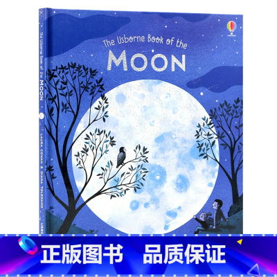[正版]月亮 英文原版精装绘本 The Usborne Book of the Moon 科普认知 儿童英语启蒙认知单