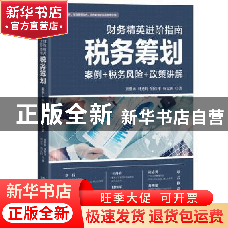 正版 财务精英进阶指南:税务筹划(案例+税务风险+政策讲解) 刘