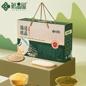 鲜品屋(sampure) 臻选粮品 杂粮礼盒 4.05kg盒