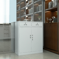 中豫鑫泽ZYXZ4071930文件柜矮柜档案柜储物柜矮柜 中二斗矮柜