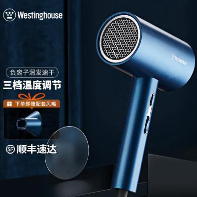 西屋(Westinghouse) 吹风机负离子大功率便携式电吹风H201