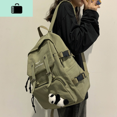 初中生书包女韩版高中学生大容量原宿ulzzang大学生背包男双肩包NEW LAKE