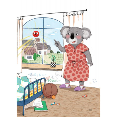 [M]迟到大王考拉拉 性格习惯养成阅读桥梁书 彩色注音版 陈露,四九图书 著 -9787113287832