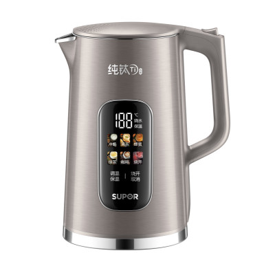 苏泊尔SUPOR原色钛金属电水壶SW-17S65T