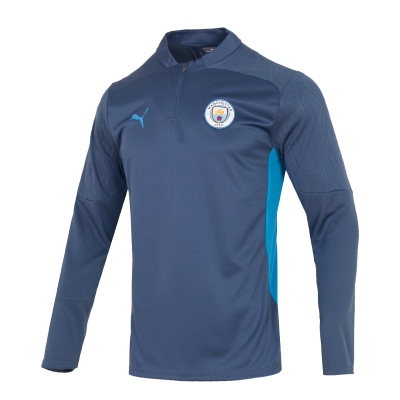 PUMA彪马男装新款半拉链卫衣运动服训练套头衫777529-12 ZP