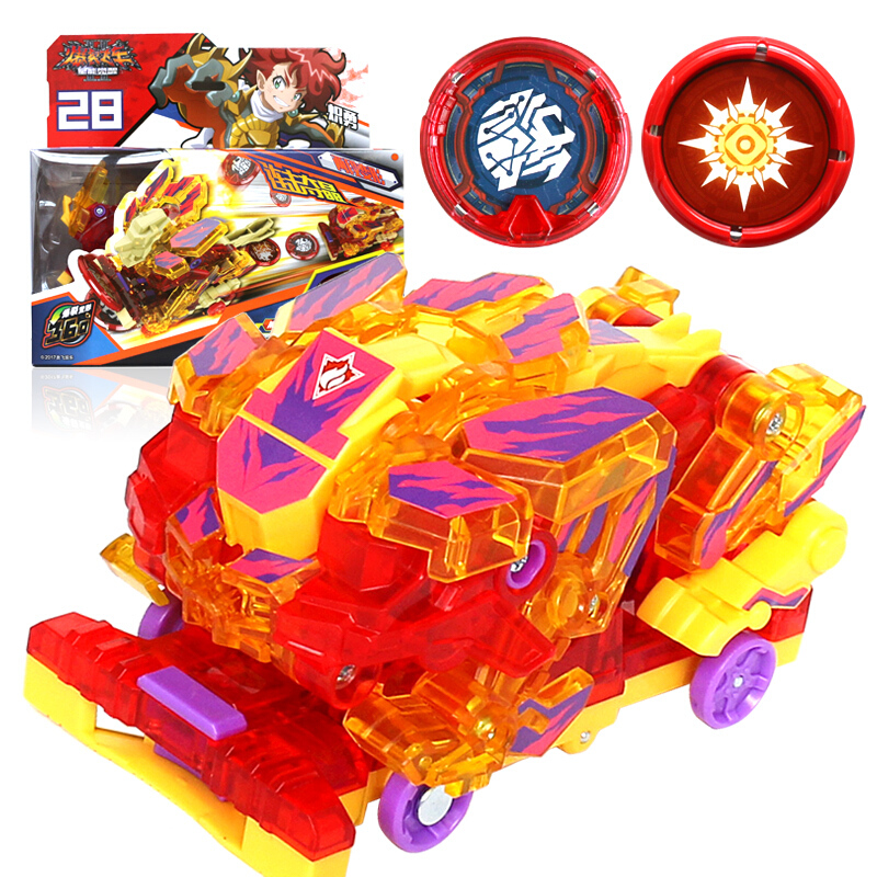 1代2代儿童玩具3代星能觉醒暴烈变形玩具车套装 决斗系列