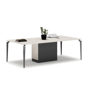 慧采云 办公家具会议桌长桌简约现代小型洽谈桌会议室桌组合办公桌2.4m