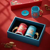 共禾京品 龙腾盛世马克杯对杯礼盒 ZFWACOM230028