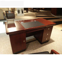 巴洛卡 油漆办公桌1.6米班台桌电脑桌单人位职员桌H38161
