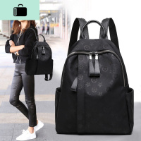 牛津布双肩包女2020新款夏潮时尚百搭轻便大容量帆布背包尼龙小包NEW LAKE