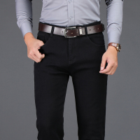 金盾(KIN DON)正品男裤秋冬季款牛仔裤 男宽松直筒男裤青年男士商务休闲长裤大码弹力裤子新款男装牛仔裤