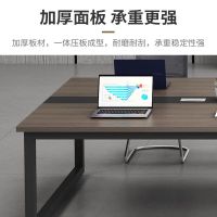 现代员工桌工位桌房产中介办公桌电脑桌贝壳链家中环优居门店