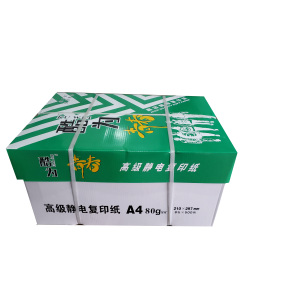 酷为 绿酷为高级静电复印纸80g复印纸白纸草稿纸 整箱 80g-A4-8包装(4000张)