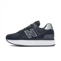 新百伦(New Balance)厚底复古跑鞋女鞋春季新款休闲运动鞋麂皮拼