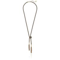GUESS女士Y字绳链流苏项链金属材质百搭时尚潮款