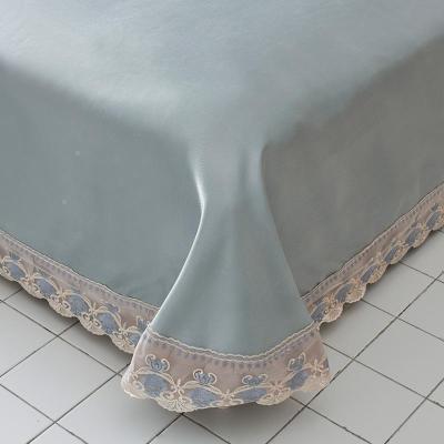 美帮汇冰丝凉席三件套1.8m床夏季可水洗折叠机洗床单凉滑2米夏天席子1.5