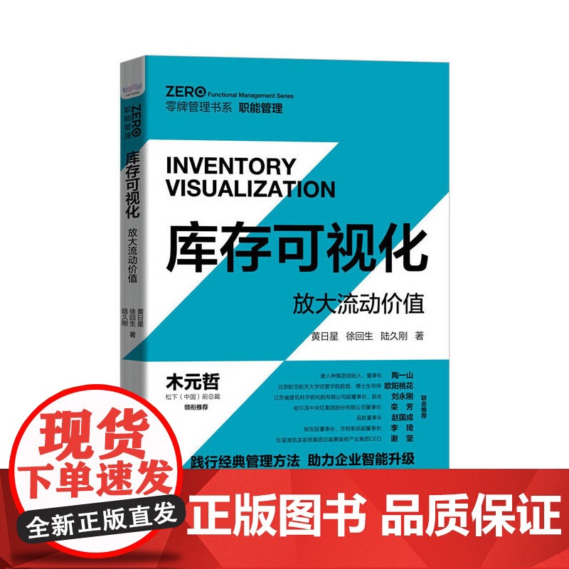 库存可视化:放大流动价值 中国科学技术出版社 正版书籍
