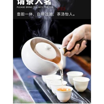 家柏饰(CORATED)德化白瓷煮茶器陶瓷电陶炉煮茶器功夫茶具套装礼品礼盒装送礼