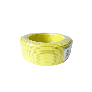 津达 低烟无卤电线WDZB-BYJ-6黄色450/750V 米