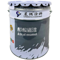 晨隅油漆醇酸漆中灰20kg/桶