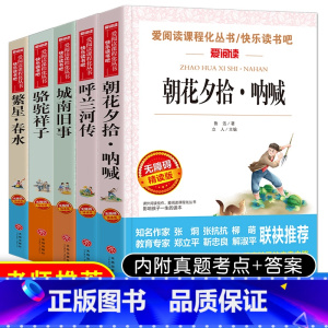 [正版]全5册初中生必读名著 城南旧事 林海音小学生版五六年级 呼兰河传 萧红著骆驼祥子老舍小学生课外阅读书籍课外书