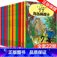 全套(22册小开本) 22.8*17cm [正版]任选丁丁历险记全套22册全集大开本小开本中国少年儿童出版社 埃尔热 月