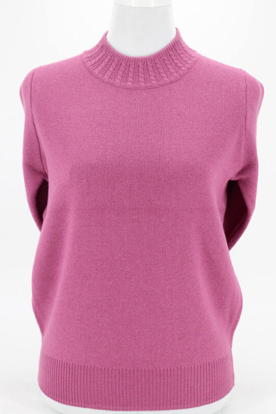 迪鲁奥（DILUAO)中老年女装冬装毛衣套头妈妈装秋装针织衫打底衫大码老人羊毛衫厚新款女装