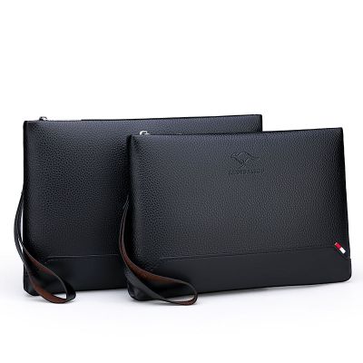 新款男士手包男包大容量手拿包钱包男信封包软皮休闲夹包