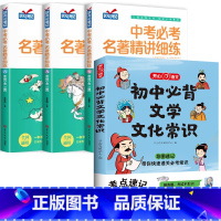[文学常识+名著]初中必背文学文化常识+七八九年级必考名著精讲细练 [正版]初中必背文学文化常识2024版 中学生阅读课