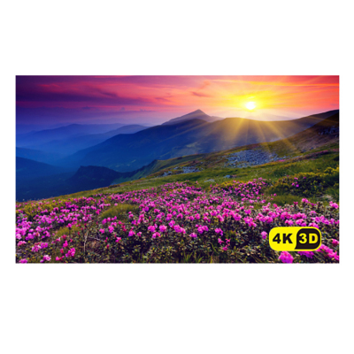 经科JK画框投影幕布无边框HB-W2高分子高增益复合幕126寸2.35:1