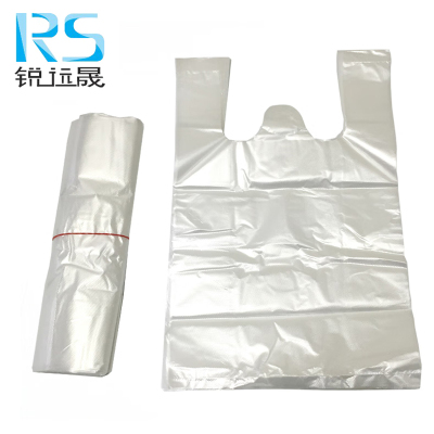 锐远晟加厚白色手提式塑料袋 30*43cm 100个/捆