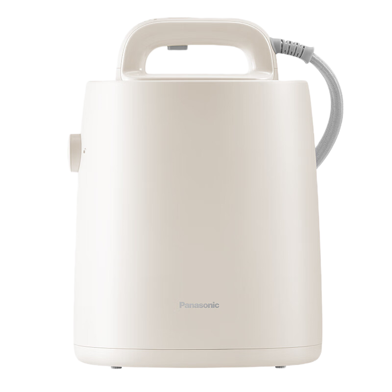 松下(Panasonic)不占地挂烫机家用手持熨烫机双核增压大蒸汽熨衣服一键手提便携电熨斗NI-GLK060-C