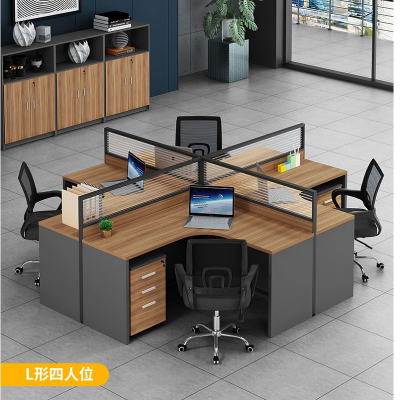 首指(SZ)四人位办公职员桌 SZ-044#