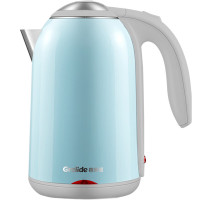 格来德(Grelide)D1701K烧水壶恒温家用电热水壶304不锈钢双层电水壶保温大容量1.7L开水壶防干烧 蓝色