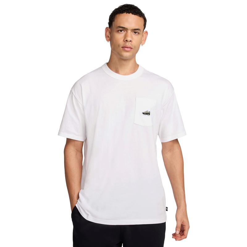 Nike宽松版型休闲潮牌棉质长袖T恤男机能口袋设计