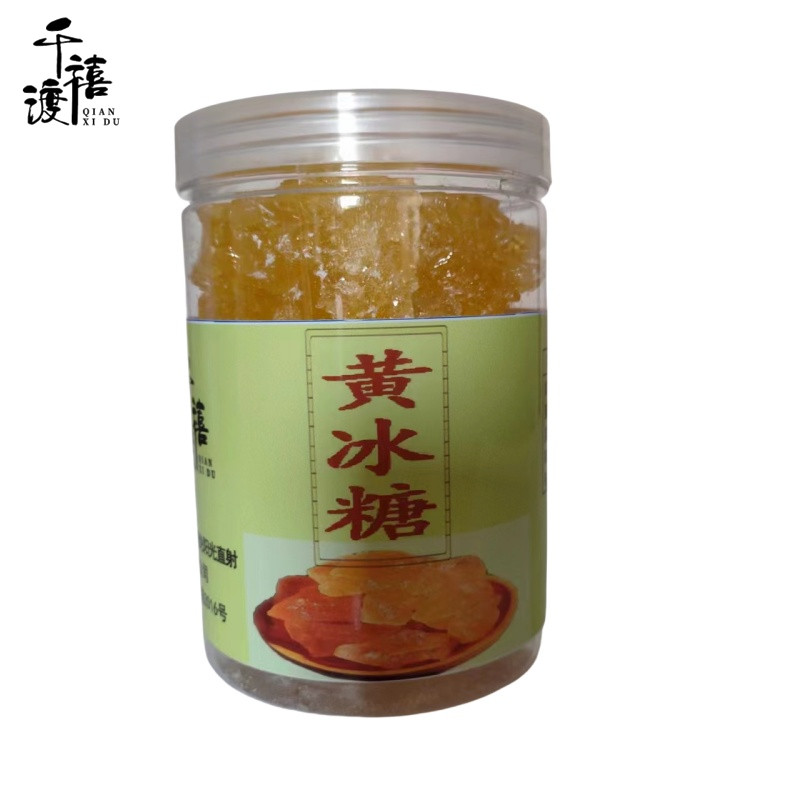 千禧渡 黄冰糖 HBT-01 500克 罐