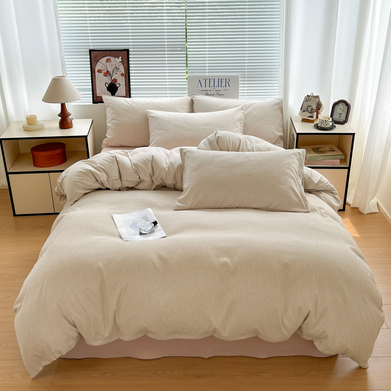 无印风阳离子四件套