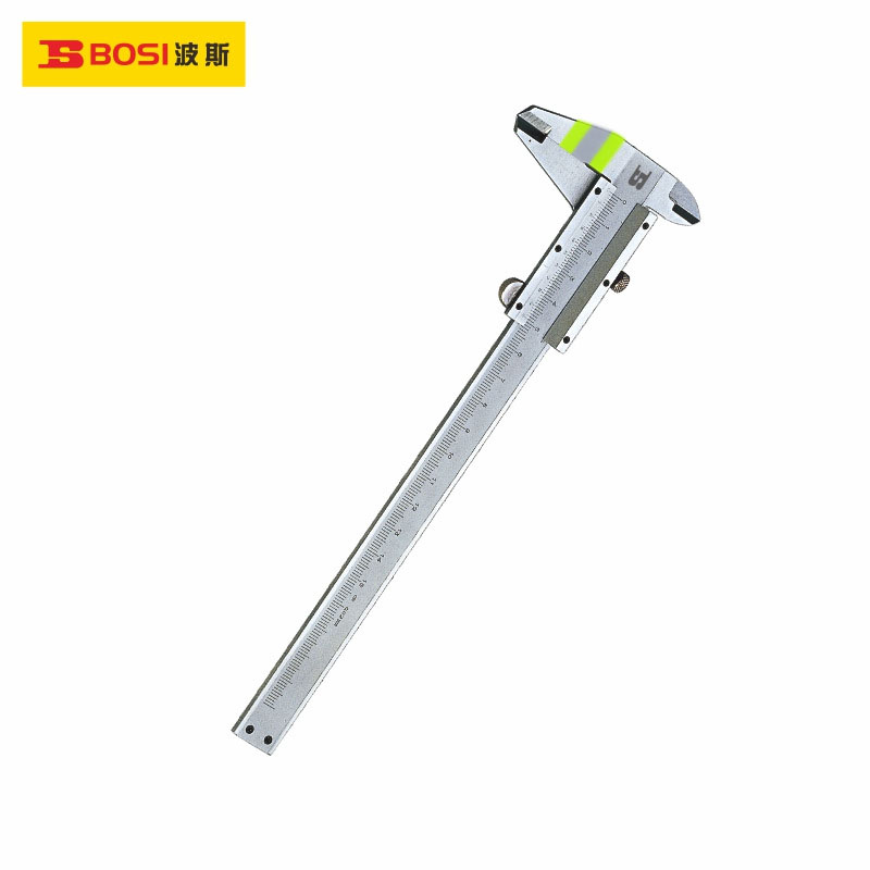 波斯(BOSI)荧光系列游标卡尺(0-150mm)把