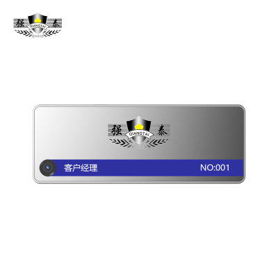 强泰QT-Q2胸牌式记录仪胸前佩戴别针+磁吸64G