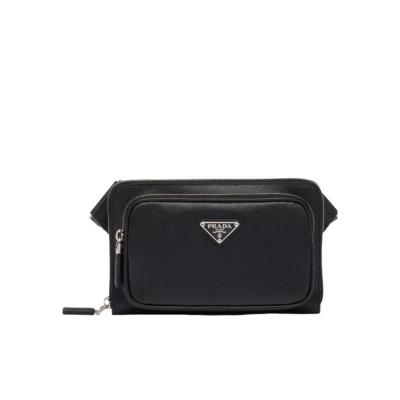 普拉达(PRADA)再生尼龙单肩包多功能商务休闲潮流男士斜挎包小容
