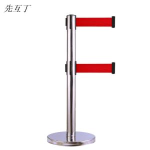 先互丁 加厚不锈钢隔离带伸缩栏杆软隔离 多规格 个