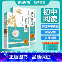 2025新版现代文+文言文+英语组合突破(3本) 七年级/初中一年级 [正版]2025新版 木头马阅读 初中现代文/文言