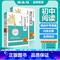 2025新版现代文+文言文+英语组合突破(3本) 七年级/初中一年级 [正版]2025新版 木头马阅读 初中现代文/文言