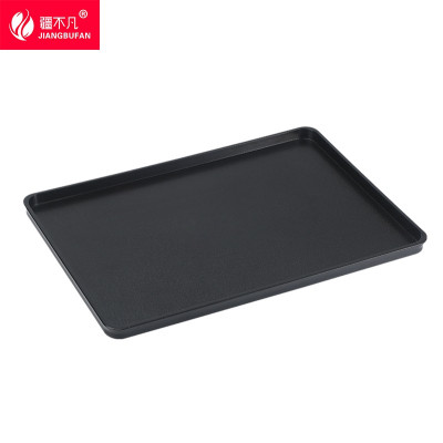 [疆不凡] pvc托盘 35*24*1cm(黑色) /个