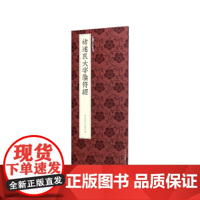 褚遂良大字阴符经 褚遂良楷书代表作高清原碑帖+近距离临摹可平摊毛笔书法字帖楷书初学者临摹教材范本基础教程 中国历代碑帖丛