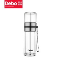 Debo德铂 特尔斯双层玻璃杯茶水分离 DEP-746 /个