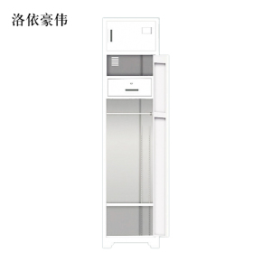 洛依豪伟员工储物柜文件柜存放柜子更衣柜单门更衣柜